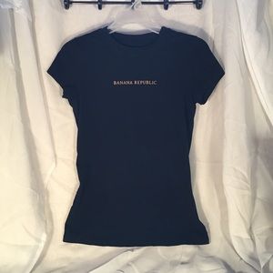 Banana Republic Women’s Black Short Sleeve Top ⚫️